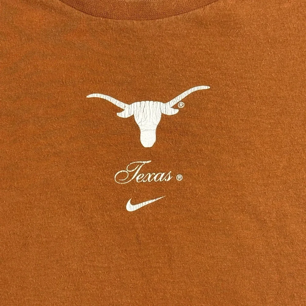 Nike Texas Longhorn Burnt Orange Women's T Shirt Size Medium